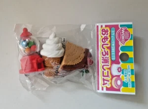 Iwako Cute Puzzle Eraser - Sweets, Mini Gumball Machine Erasers - Made in Japan - Picture 1 of 6