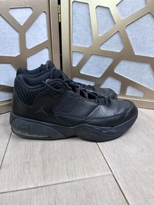 Nike Hombres Air Jordan Max Aura 3 Talla 10 Negro Cuero CZ4167 Zapatos Tenis eu 44 - Imagen 1 de 14