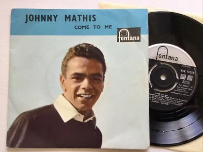 Johnny Mathis: Come To Me 4 X Track EP: Picture Sleeve NM 7” Single Free UK Post - Image 1 of 4