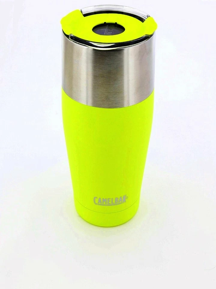 CamelBak Kickbak 30oz Insulated Electric Green Lime Tumbler Cup Beverage