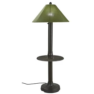 Patio Living Concepts 65697 Catalina Outdoor Floor Lamp With Table - Picture 1 of 1