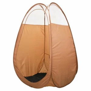 Tenda Pop Up Cabina Abbronzante - Aerografo Spray Abbronzante Mobile Portatile Senza Sole Beige - Foto 1 di 10