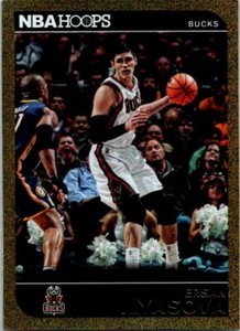 2014-15 Hoops Gold Basketball Card #198 Ersan Ilyasova Bucks 