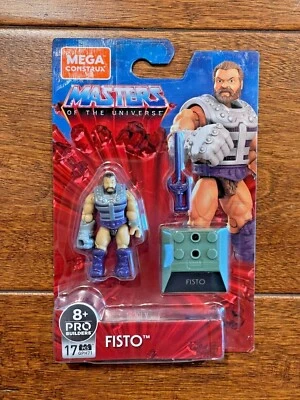 Masters Of The Universe FISTO MOTU Mini Figure Mega Construx Pro Builders GPH71  - Image 1 of 2