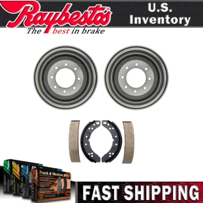 Комплект передних тормозных барабанов и тормозных колодок Raybestos для пикапа Dodge D200 1972 - Изображение 1 из 4