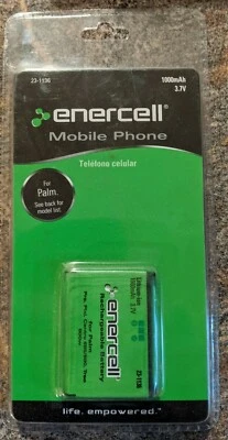 Enercell Mobile Phone 1000mAh 3.7V Battery 23-1136 NEW OLD STOCK VINTAGE - Image 1 of 2