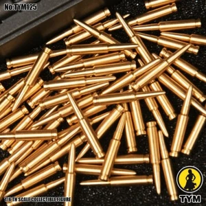50pcs 1/6 Scale Sniper Rifle Bullets Model For 12" Soldier Action Figure Scene - Picture 1 of 16