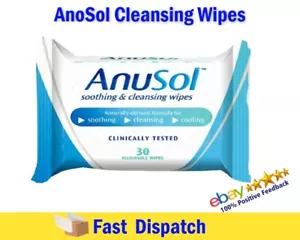 Anusol Soothing and Cleansing Wipes 30 Long Expiry expiry 04-2027 - Picture 1 of 6