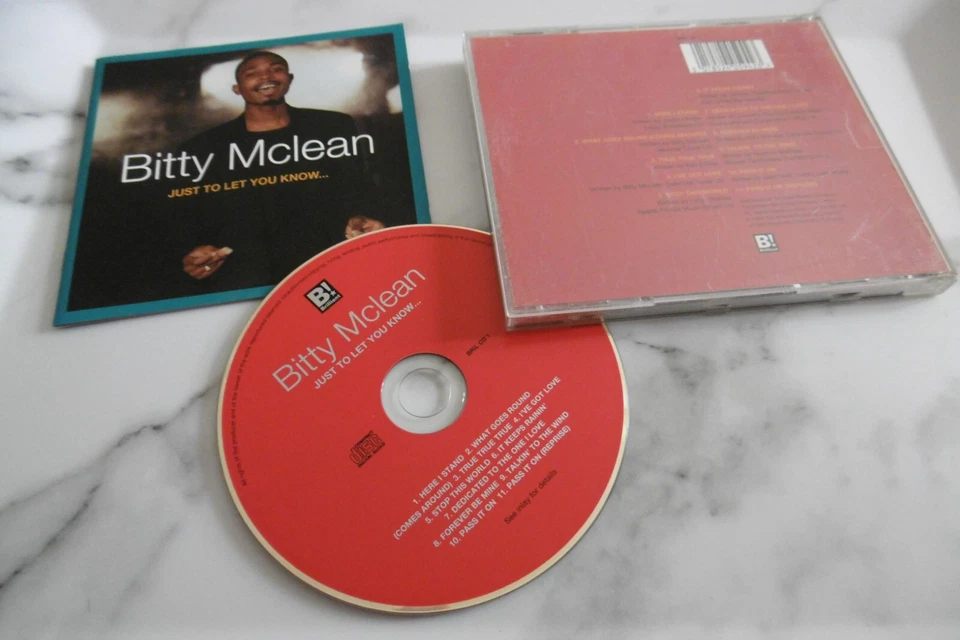 Bitty Mcclean Nur To Let You Know CD Here I Stand Pass It On It Hält Rainin' - Bild 1 von 1