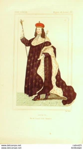 Historische Figur LOUIS XV König von Frankreich und Navarra XVIIIº S. - Bild 1 von 1