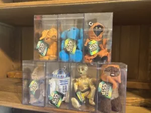 STAR WARS BUDDIES LOT OF 7 w/ORIGINAL TAGS COLLECTOR'S CASES - Picture 1 of 4