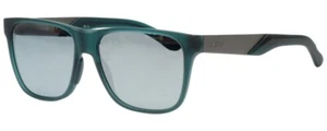 Smith Lowdown Steel Cateye Sunglasses in Matte Green/Platinum Silver Mirror - Picture 1 of 1