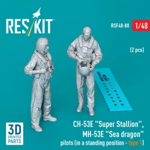 Reskit RSF48-0080 1:48 CH-53E "Super Stallion", MH-53E "Sea dragon" pilots - Picture 1 of 2