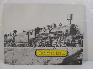 Fin de una era ~ Raro folleto Rayonier 1959 Lima Willamette Shay Baldwin 10 páginas - Imagen 1 de 12