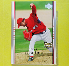 HIDEKI OKAJIMA  2007-08  ROOKIE   Upper Deck  #575  Boston Red Sox