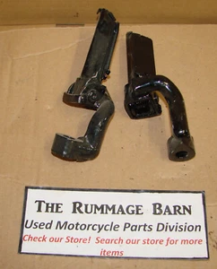 DRIVER FOOTPEGS --- NO RUBBER --- POWDERCOATED ---- 1977 YAMAHA XS750 - Picture 1 of 2