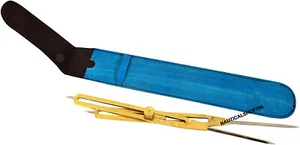Brass Proportional 15 Inches Divider Engineer Drafting Tool Scientific With Case - Picture 1 of 4