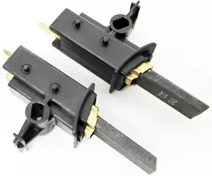RICAMBIO SPAZZOLE CARBONIO LAVATRICE BUSH MOTORI SELNI 6,3 MM - Foto 1 di 8