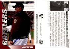 Brad Holman Signed 2003 Choice Wisconsin Timber Rattlers #29 Card