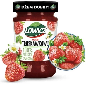 (10,68 EUR/kg) Lowicz Erdbeer-Marmelade ''Truskawkowy'' 280g - Bild 1 von 1