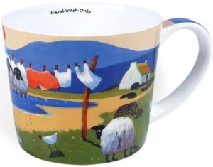 Thomas Joseph Mug Hand Wash Only Mug Irish Sheep Design Gift Boxed - Picture 1 of 4