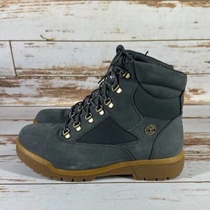 Timberland Herren Field Boot Schnürstiefel - dunkelblaues Nubukleder, Größe 12 - Bild 1 von 9