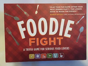 Juego de trivia FOODIE FIGHT para amantes de la comida seria 2007 EXCELENTE completo - Imagen 1 de 4