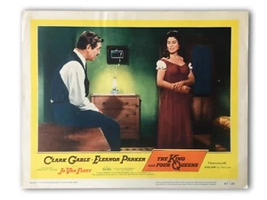 "King & Four Queens" Original 11x14 Authentic Lobby Card Photo 1957 Gable #3 - Bild 1 von 2