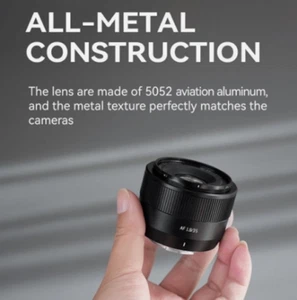 TTArtisan 35mm F1.8 II Large Aperture Auto Focus Lens for fujifilm X XF Camera - Picture 1 of 22