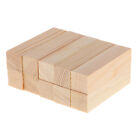 10/5pieces 5/8/10cm Unfinished Wood Blocks DIY Modelling Woodworking Materials