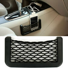Car Interior Accessories Auto Body Edge Elastic Net Storage Phone Holder Black