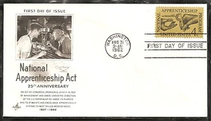 US Scott # 1201 Aprenticeship FDC. Artcraft Cachet. 1 - Picture 1 of 1