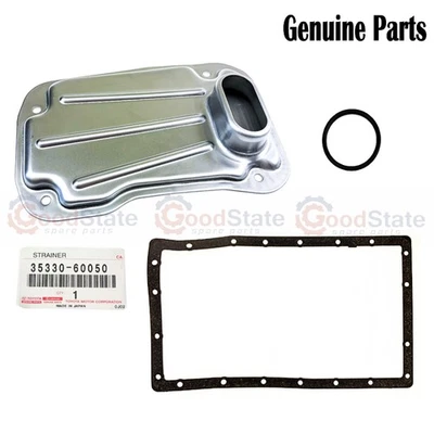 Genuine Toyota Prado 150 120 Series KDJ GRJ Gearbox Oil Strainer w Gasket Kit - Image 1 of 4