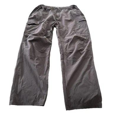 Pantalones cargo de nailon para hombre 38X31” gris protección solar pesca senderismo secado rápido Foto 1 de 4