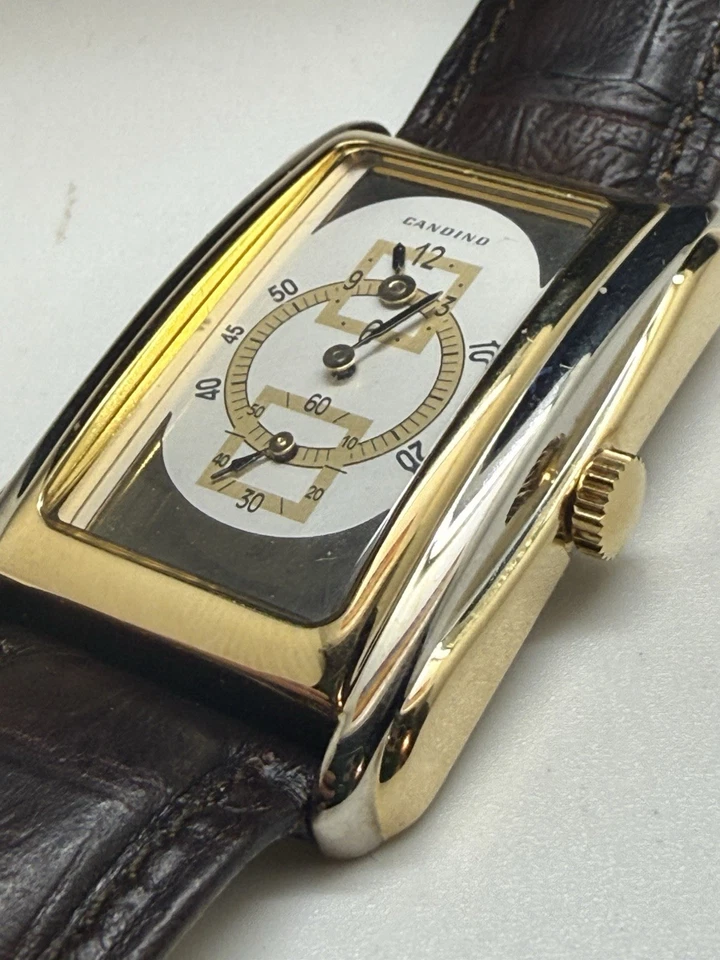 Швейцарские часы Candino с ручным заводом врачи новые из старых запасов - Изображение 1 из 4