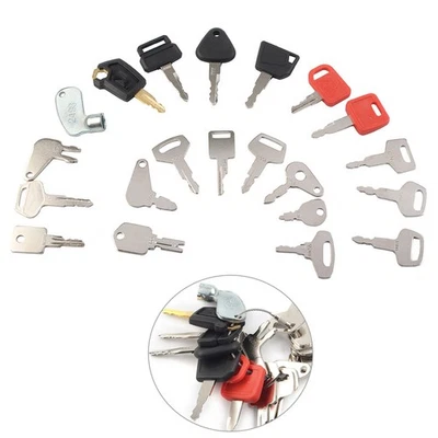 21 Keys Heavy Equipment Construction Ignition Key Set For Cat For Komatsu - Image 1 of 4