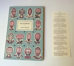BALLOONING C. H. Gibbs Smith FIrst Ed. Thus 1948 w/ King Penguin Ephemera BONUS - Picture 1 of 8