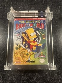 Simpsons Bart Vs The World (Nintendo NES) Wata 7.5 NEW Factory Sealed
