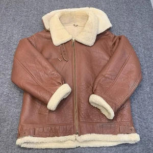 Chaqueta vintage para hombre Ryszard Shearlings talla grande hecha en EE. UU. - Imagen 1 de 12