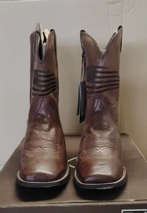 Ariat® Herren Circuit Patriot Weathered Tan Stiefel 10029699 Gr. 15 EE **LESEN** - Bild 1 von 11