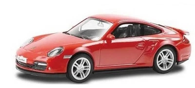 Modellino auto pressofuso RMZ City 2010 Porsche 911 997 Turbo rosso scala... - Immagine 1 di 4