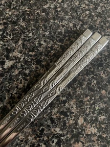 Koreanische Edelstahl Essstäbchen 3P Blumenmuster Koreanische Küchenutensilien - Bild 1 von 5