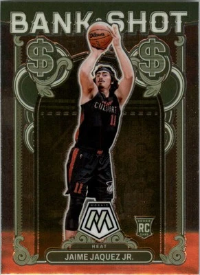 2023-24 Panini Mosaic Bank Shot #11 Jaime Jaquez Jr. - BSK - Image 1 of 2