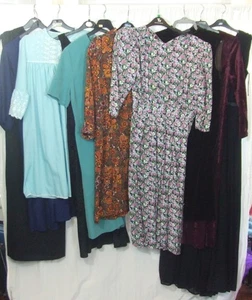 Dresses Vintage X 10 60s, 70s, 80s Sizes 8-16 Retro Original Various - Picture 1 of 7
