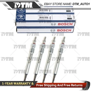4x OEM BOSCH 059963319AB Glow Plugs For A1-A8 Q3 Q5 Q7 SEAT ŠKODA TIGUAN T6 TDI - Picture 1 of 7
