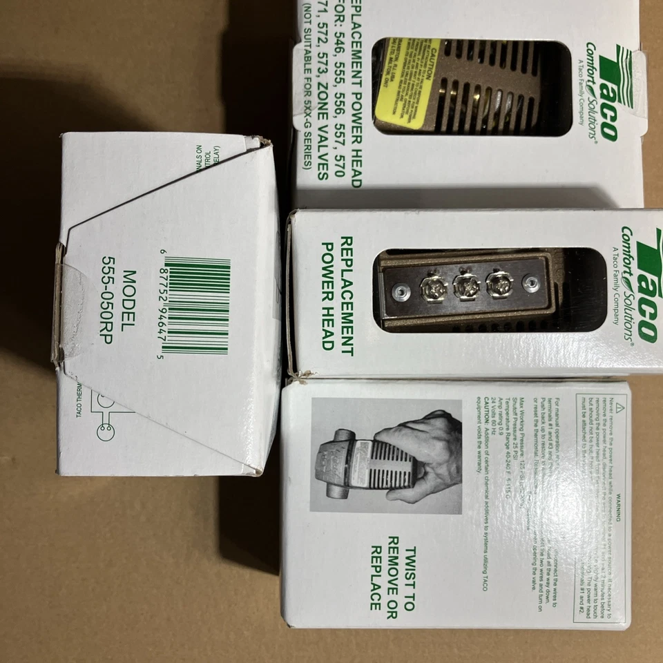 Taco ~ 555-050RP ~ Replacement Power Head - Image 1 of 1