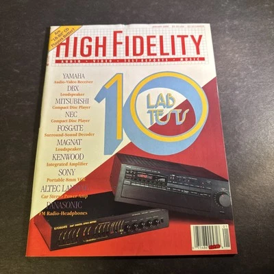 1988 • HIGH FIDELITY MAGAZINE • JAN • Stereo • VG • Review #HF84 - Image 1 of 4