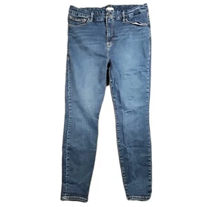 Good American Jeans GOOD LEG DEEP V vita alta GLDV873T donna 18 (36x28) - Foto 1 di 9