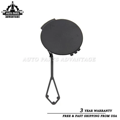 Left Bumper Tow Hook Eye Cover Cap Plastic Fit 2017-2023 Alfa Romeo Stelvio USA — 第 1/4 张图片