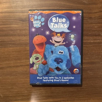 Blue's Clues - Blue Talks (2004 DVD) - Tested - Image 1 of 4
